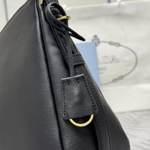 Replica Prada Prada Aimée Large Black - best quality luxury bag dupe