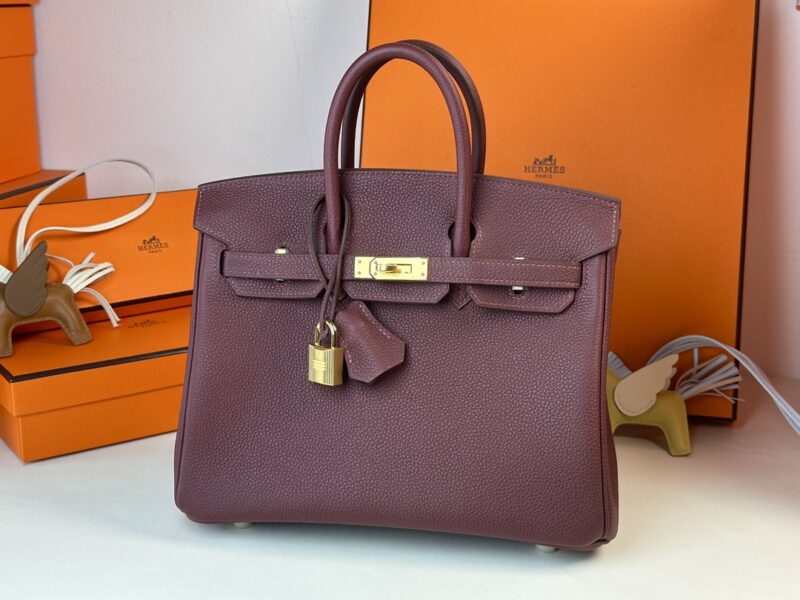 Replica Hermes Birkin Bordeaux - premium 1:1 fake handbag model