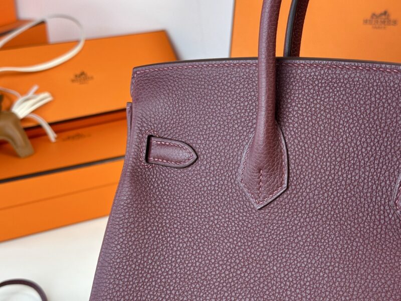 Replica Hermes Birkin Bordeaux - premium 1:1 fake handbag model