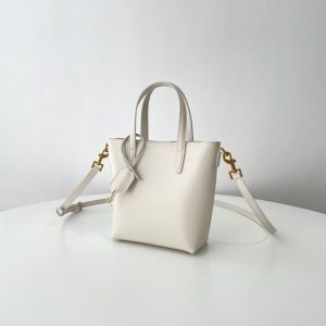 Replica YSL Tote Small White - high-end fake designer purse