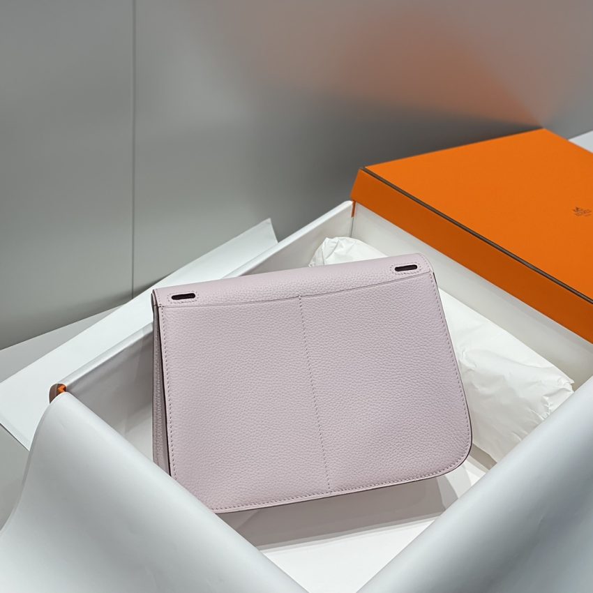 Replica Hermes Halzan Purple - premium-grade designer purse dupe