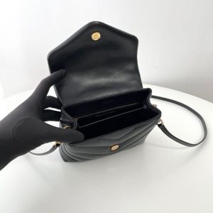 Replica YSL LouLou Mini Black - high-accuracy replica luxury purse