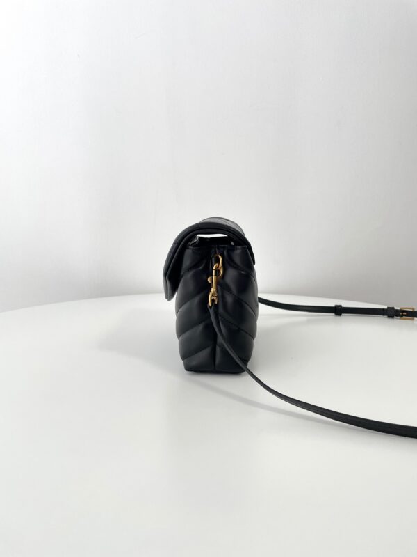 Replica YSL LouLou Mini Black - top-rated replica designer bag