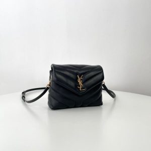 Replica YSL LouLou Mini Black - high-end fake designer purse