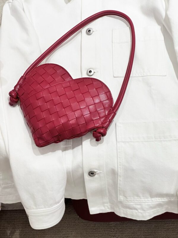 Replica Bottega Veneta Solstice Red Heart - elite superclone designer purse