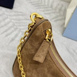 Replica Prada Suede Re-Edition - authentic-look luxury purse replica
