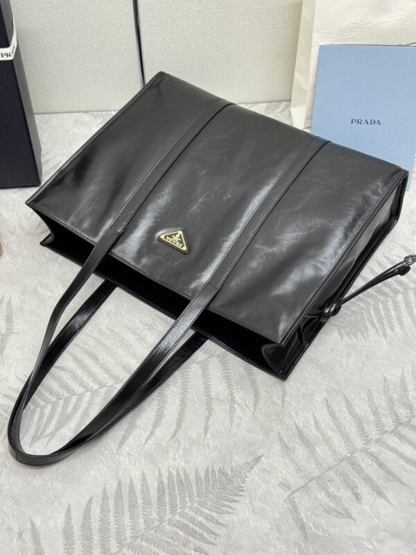 Replica Prada Antique Nappa Tote Black - top-rated replica designer bag