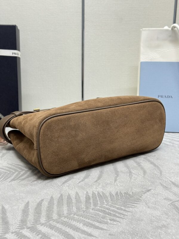 Replica Prada Suede Buckle - high-accuracy replica luxury purse