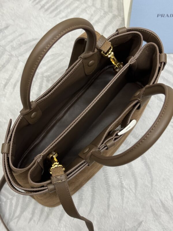 Replica Prada Suede Buckle - top-rated replica designer bag