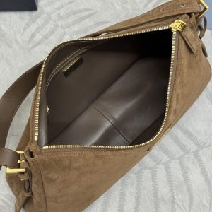 Replica Prada Prada Aimée Suede Large - best-selling designer handbag dupe