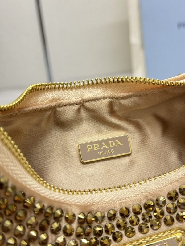 Replica Prada Re-Edition 2005 Diamond Gold - best-selling designer handbag dupe