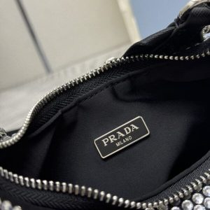 Replica Prada Re-Edition 2005 Diamond White - premium-grade designer purse dupe