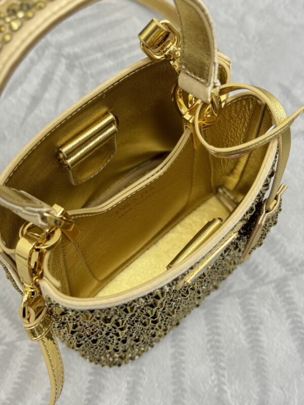 Replica Prada Crystal Bucket Bag - high-accuracy replica luxury purse