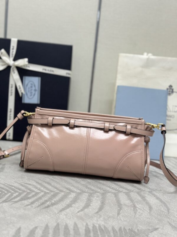 Replica Prada Pink Leather Handbag - best-selling designer handbag dupe