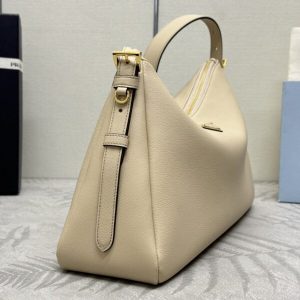 Replica Prada Prada Aimée Large Milk Tea - near-authentic luxury replica handbag