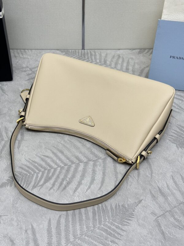 Replica Prada Prada Aimée Large Milk Tea - top-tier luxury replica shoulder bag