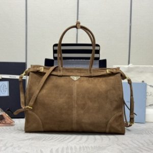 Replica Prada Large Suede - high-end fake designer purse
