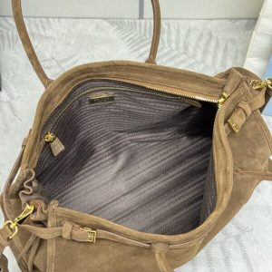 Replica Prada Large Suede - ultra-realistic fake designer tote