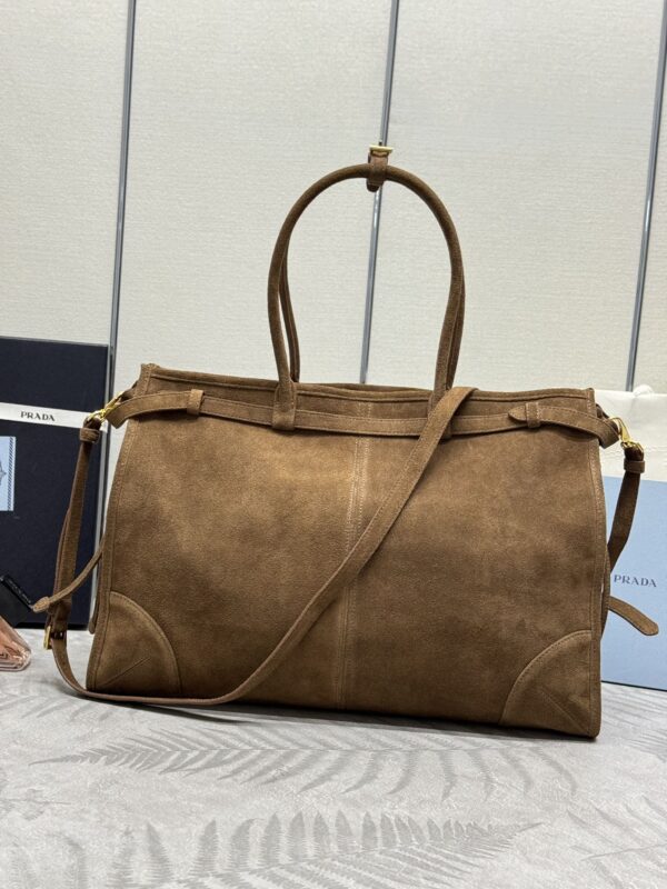 Replica Prada Large Suede - top-tier luxury replica shoulder bag