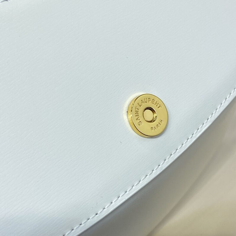 Replica YSL Voltaire Tote White - premium 1:1 fake handbag model