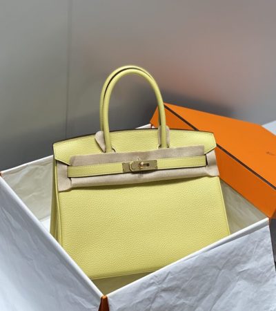 Replica Hermes Birkin Yellow - elite superclone designer purse