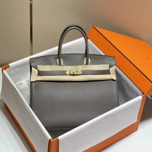 Replica Hermes Birkin Pewter Grey - high-quality designer bag clone