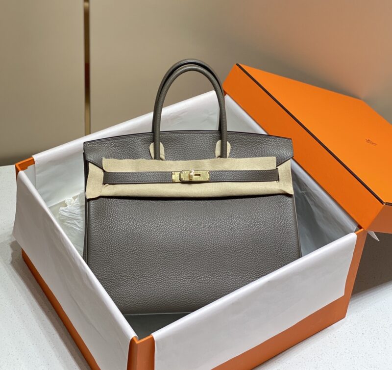 Replica Hermes Birkin Pewter Grey - high-quality designer bag clone