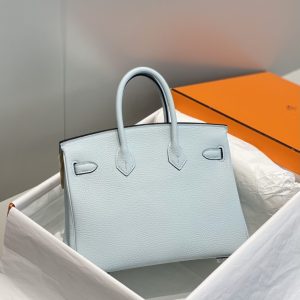 Replica Hermes Birkin Grail Blue - high-accuracy replica luxury purse