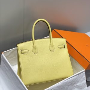 Replica Hermes Birkin Yellow - ultra-realistic fake designer tote
