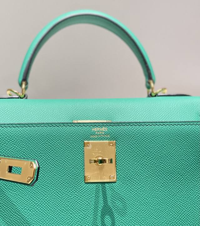 Replica Hermes Kelly Emperial Green - elite superclone designer purse