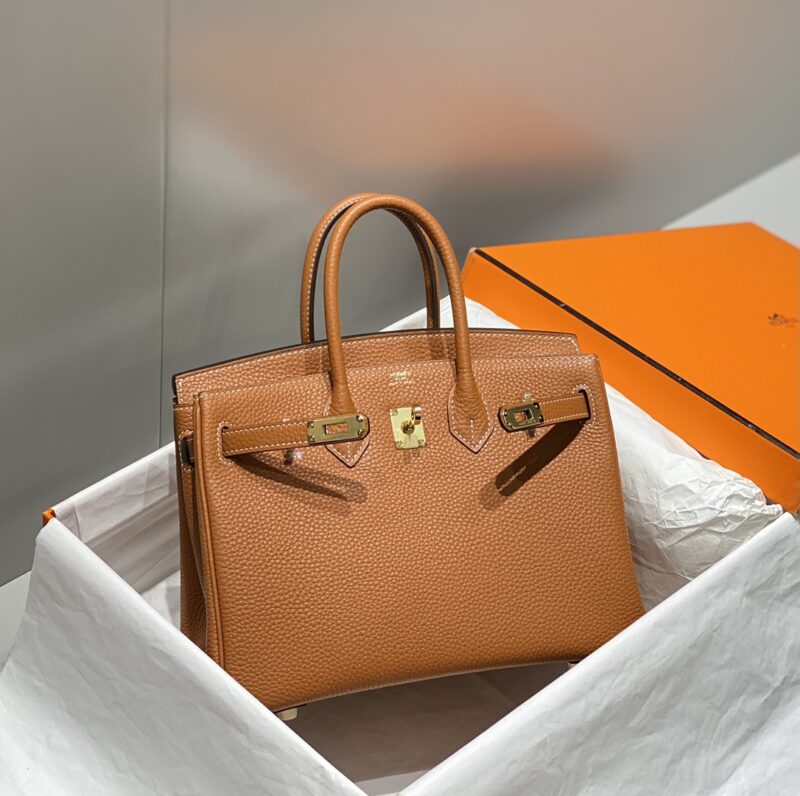 Replica Hermes Birkin Golden Brown - premium 1:1 fake handbag model