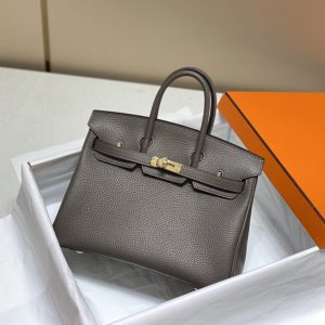 Replica Hermes Birkin 8F Etain - near-authentic luxury replica handbag