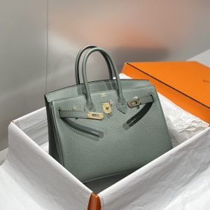Replica Hermes Birkin Almond Green - top-rated replica designer bag