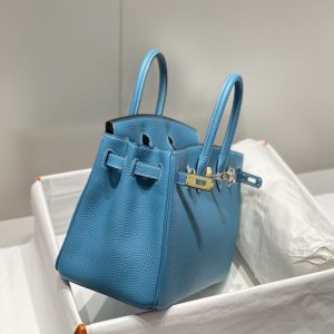 Replica Hermes Birkin Denim Blue - premium 1:1 fake handbag model