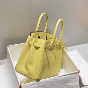 Replica Hermes Birkin Yellow - authentic-look luxury purse replica