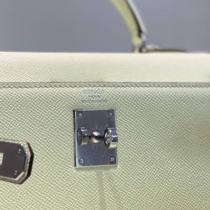Replica Hermes Kelly Bubble Green - high-end fake designer purse