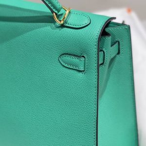 Replica Hermes Kelly Emperial Green - premium-grade designer purse dupe