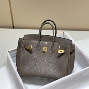 Replica Hermes Birkin 8F Etain - high-quality designer bag clone
