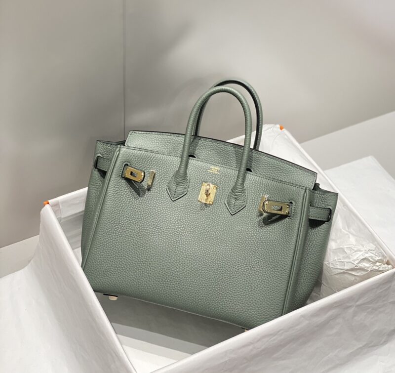 Replica Hermes Birkin Almond Green - high-end fake designer purse
