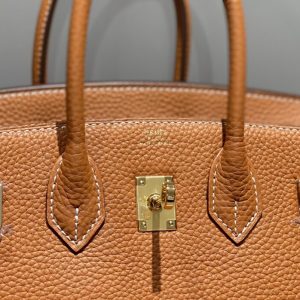Replica Hermes Birkin Golden Brown - 1:1 designer replica handbag