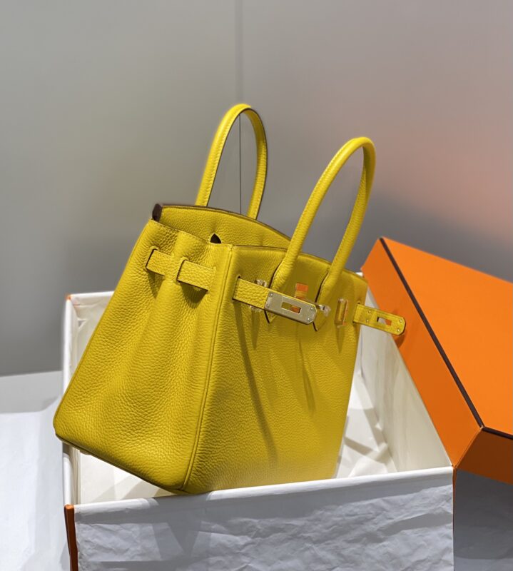 Replica Hermes Birkin Amber Yellow - high-accuracy replica luxury purse