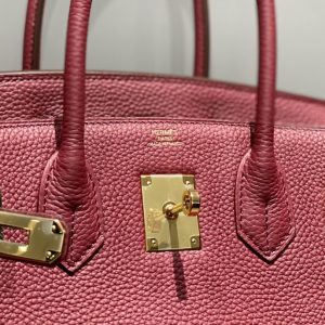 Replica Hermes Birkin Bordeaux Red - high-quality designer bag clone