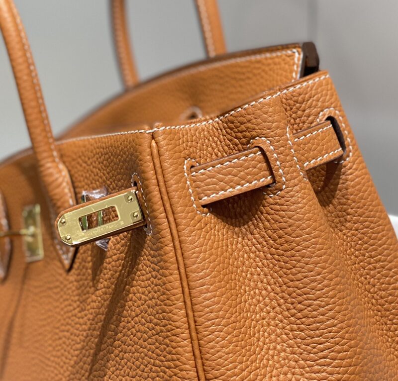 Replica Hermes Birkin Golden Brown - premium 1:1 fake handbag model