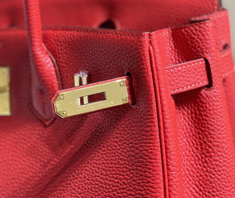 Replica Hermes Birkin Hot Red - realistic designer-inspired fake bag