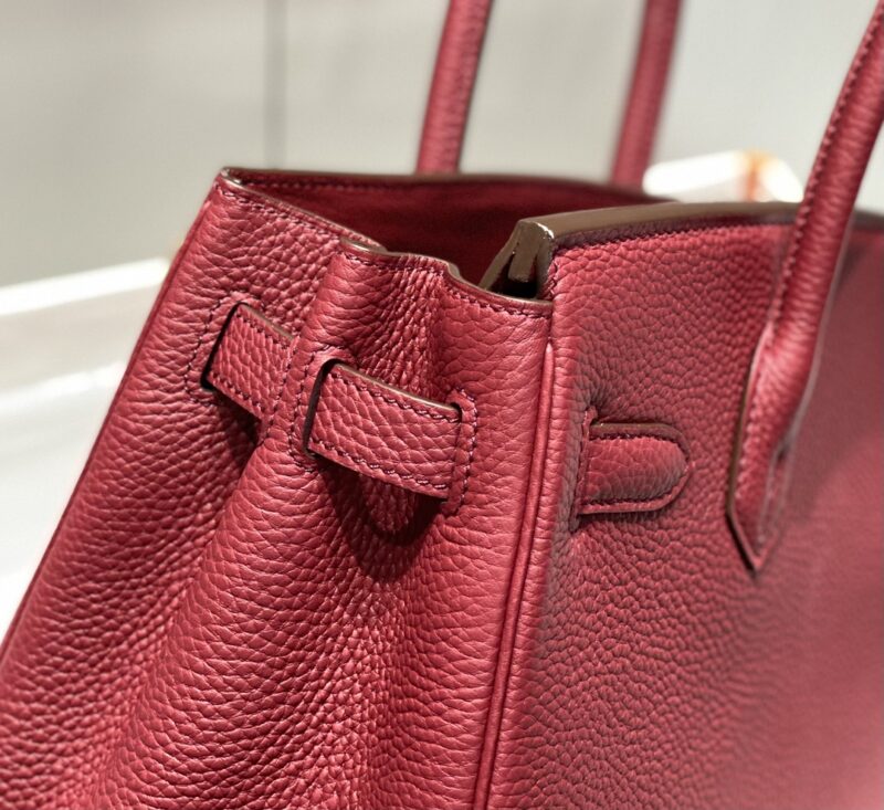Replica Hermes Birkin Bordeaux Red - high-accuracy replica luxury purse