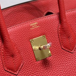 Replica Hermes Birkin Hot Red - best-selling designer handbag dupe