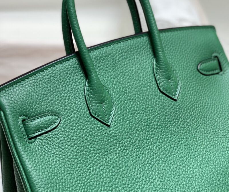 Replica Hermes Birkin Emerald - authentic-look luxury purse replica
