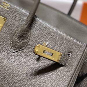 Replica Hermes Birkin Pewter Grey - top-tier luxury replica shoulder bag