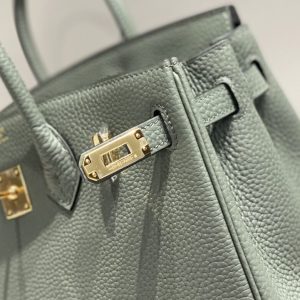 Replica Hermes Birkin Almond Green - best quality luxury bag dupe