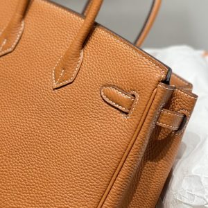 Replica Hermes Birkin Golden Brown - high-accuracy replica luxury purse